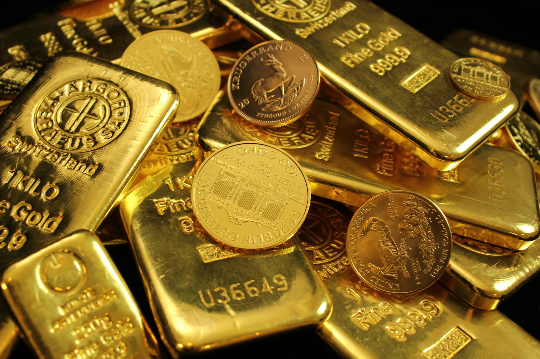 Allocated gold storage vault
